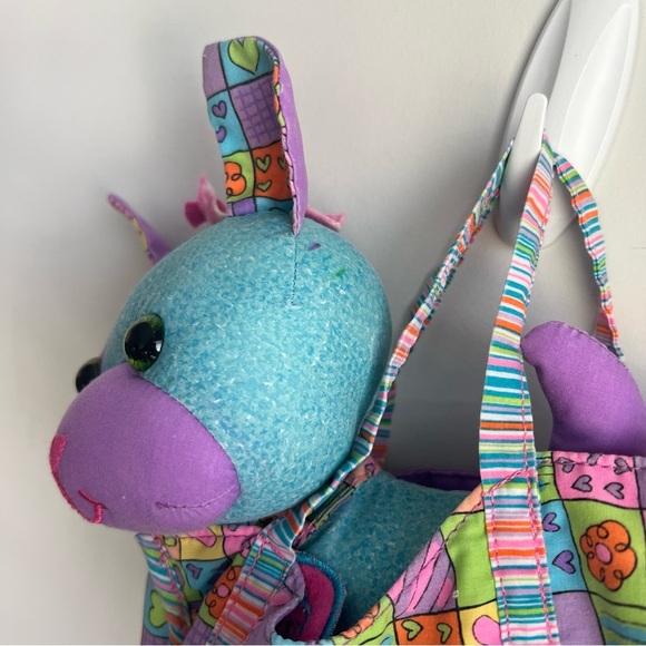 DOODLE BEAR PETS Puppy Dog & Carrier Purse Bag Vintage Circa 2006 - Picture 9 of 14